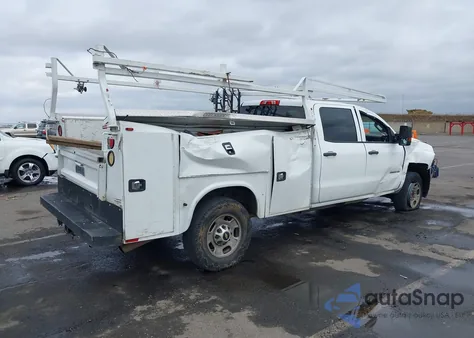 2016 Chevrolet Silverado 2500Hd Wt из США, поврежденный, VIN 1GC1CUEG2GF102108